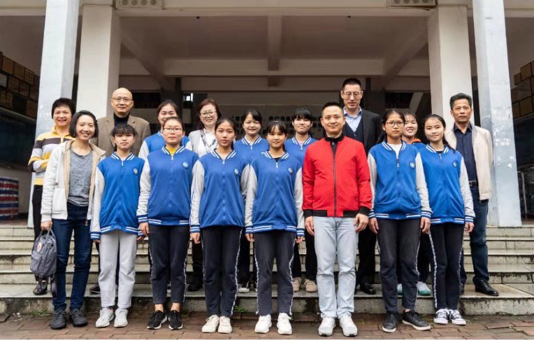 广西希望高中留影二0一九年三月十三日